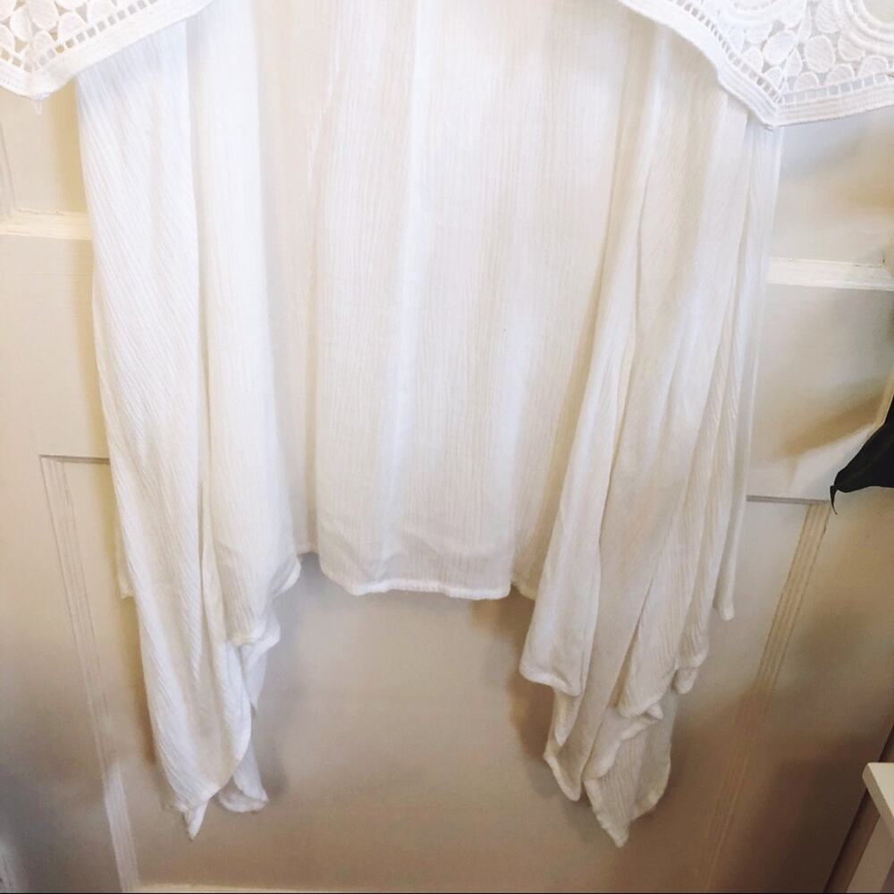 Francesca's Alya White Boho High Low Dress - Picture 2 of 15